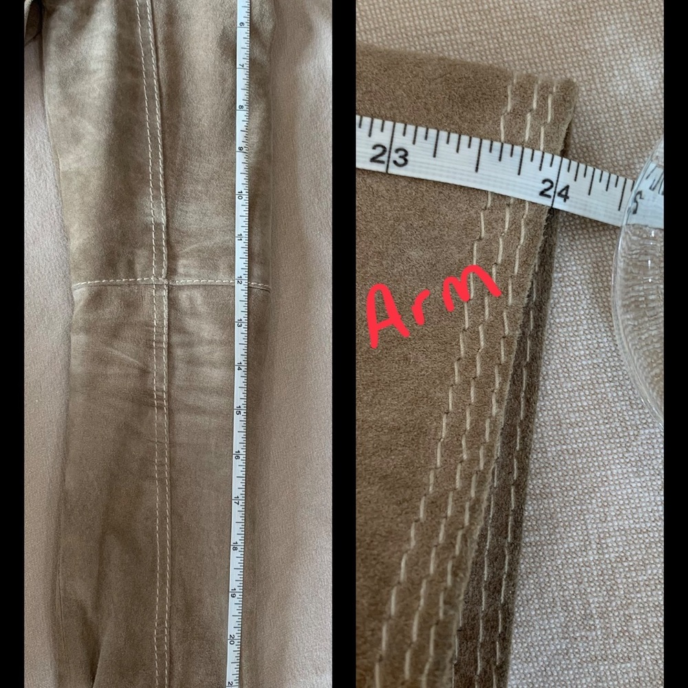 *CLOSET CLOSING* Michael Kors Suede Moto Jacket- Sz Small - Picture 13 of 13